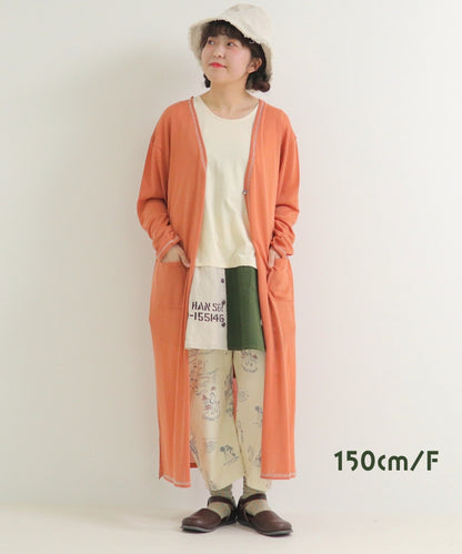 ロングカーディガン長袖/24032341