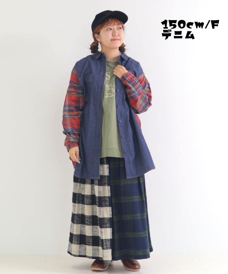 切替シャツ/24084321
