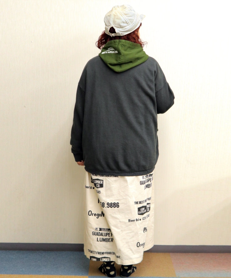 裏毛ヘンリーパーカー/25012302