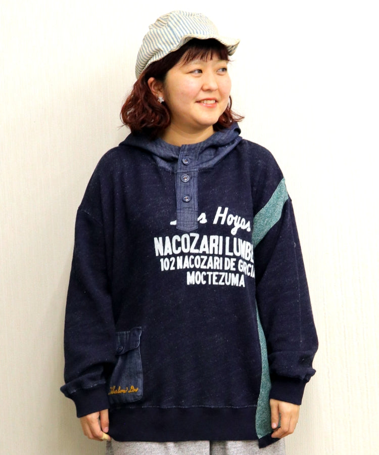 裏毛ヘンリーパーカー/25012302