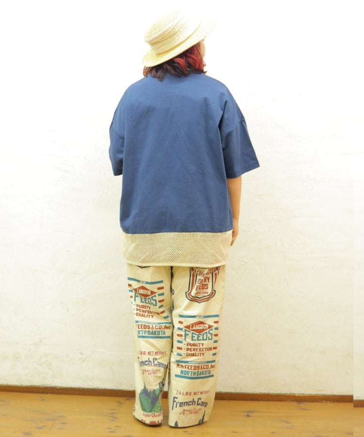 【新作】フィードサック柄パンツ/25034606