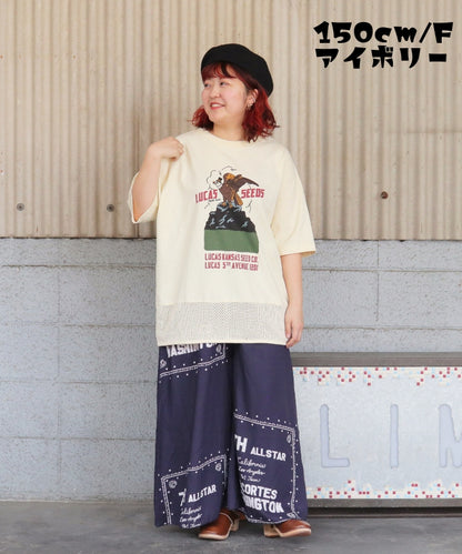 【新作】裾メッシュTシャツ/25042610