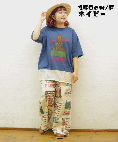 【新作】裾メッシュTシャツ/25042610