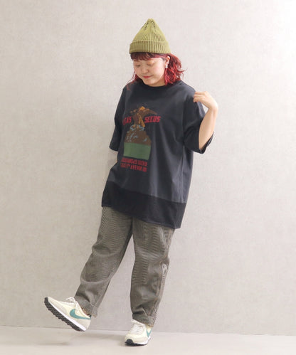 【新作】裾メッシュTシャツ/25042610