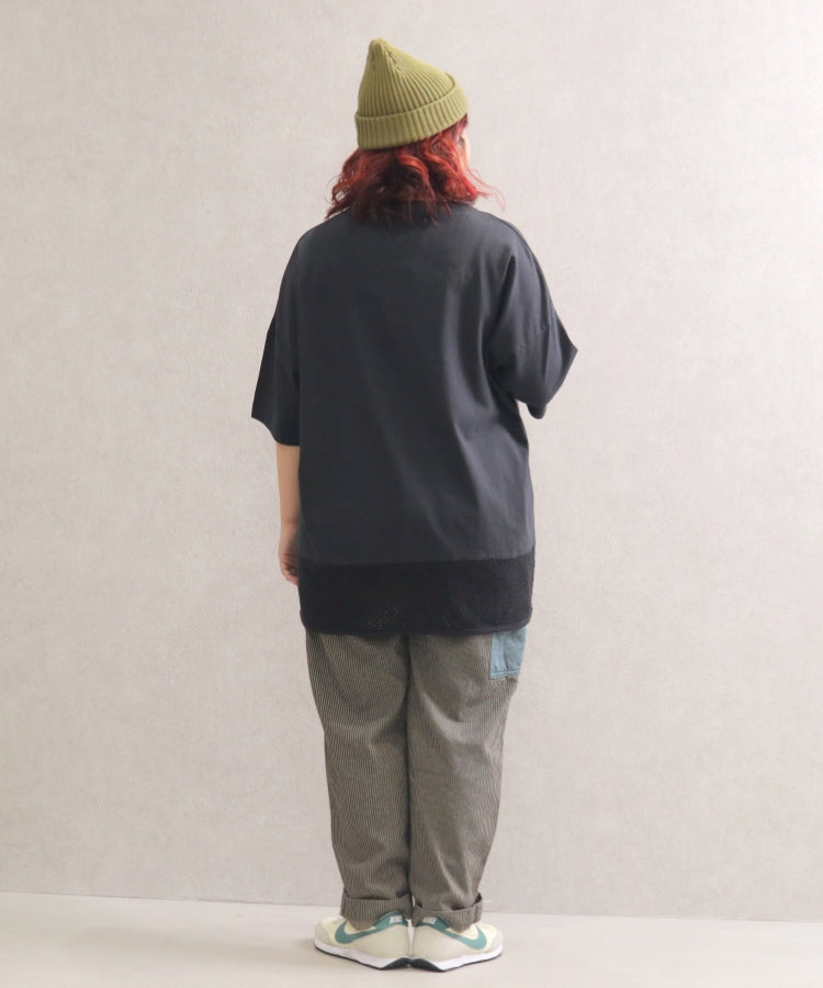 【新作】裾メッシュTシャツ/25042610