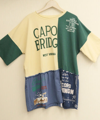 【新作】リメイク風Tシャツ/25042614